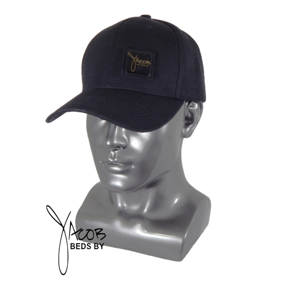 BALL CAP - Black with Jacob logo